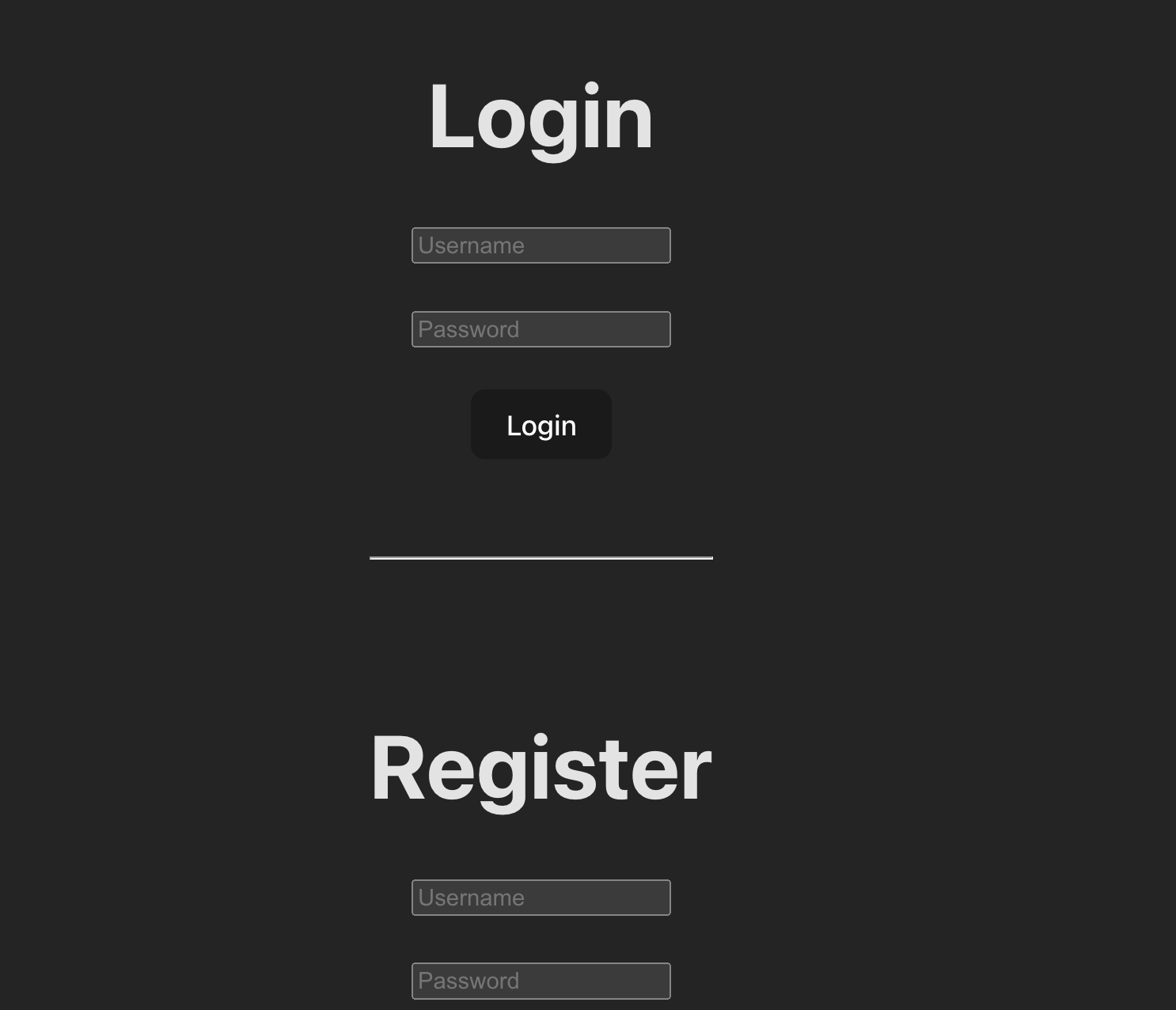ToDo List Web App